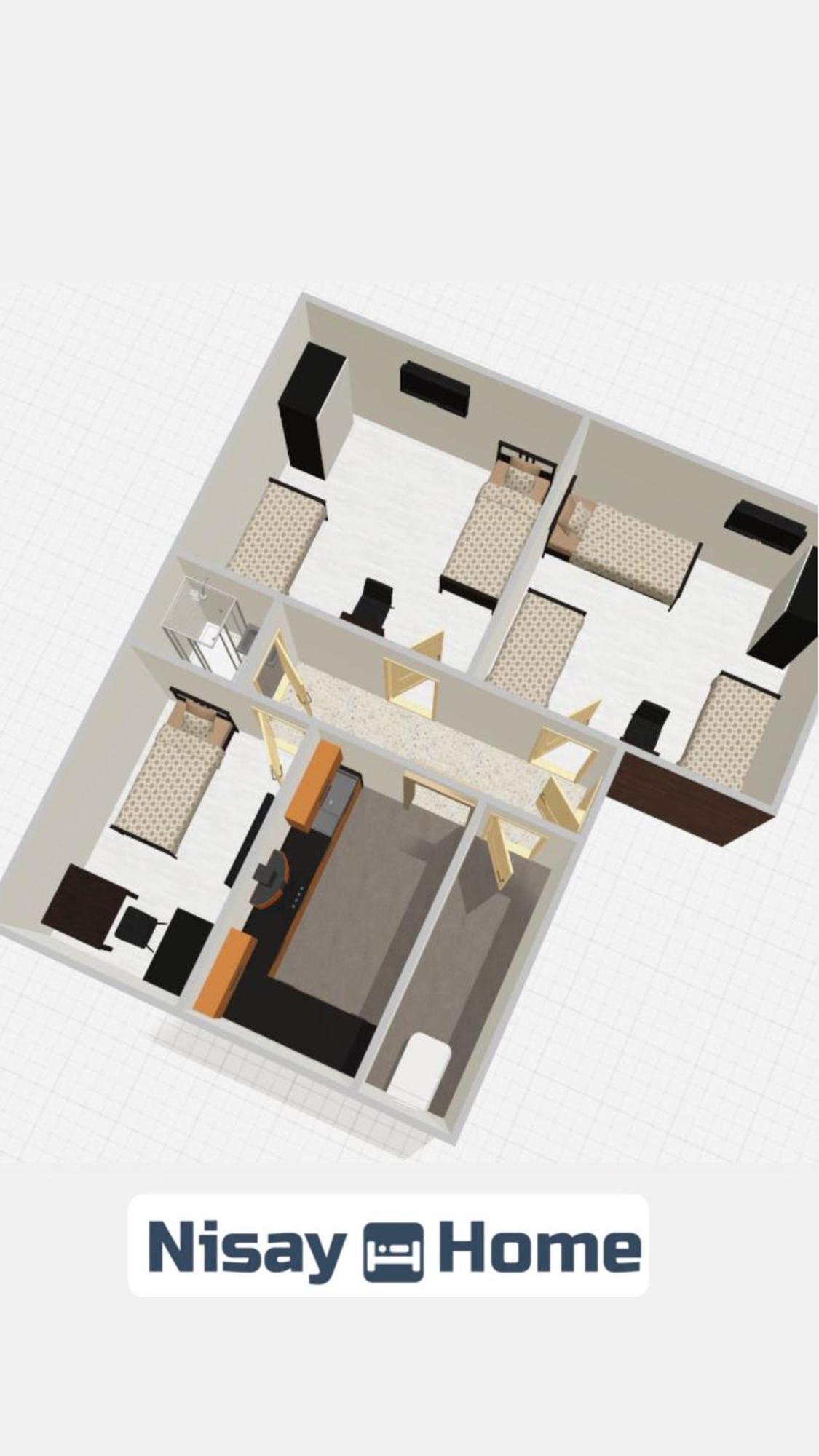 Nisay Home - 3 Room Apartment - A1 루드빅스부르크 외부 사진